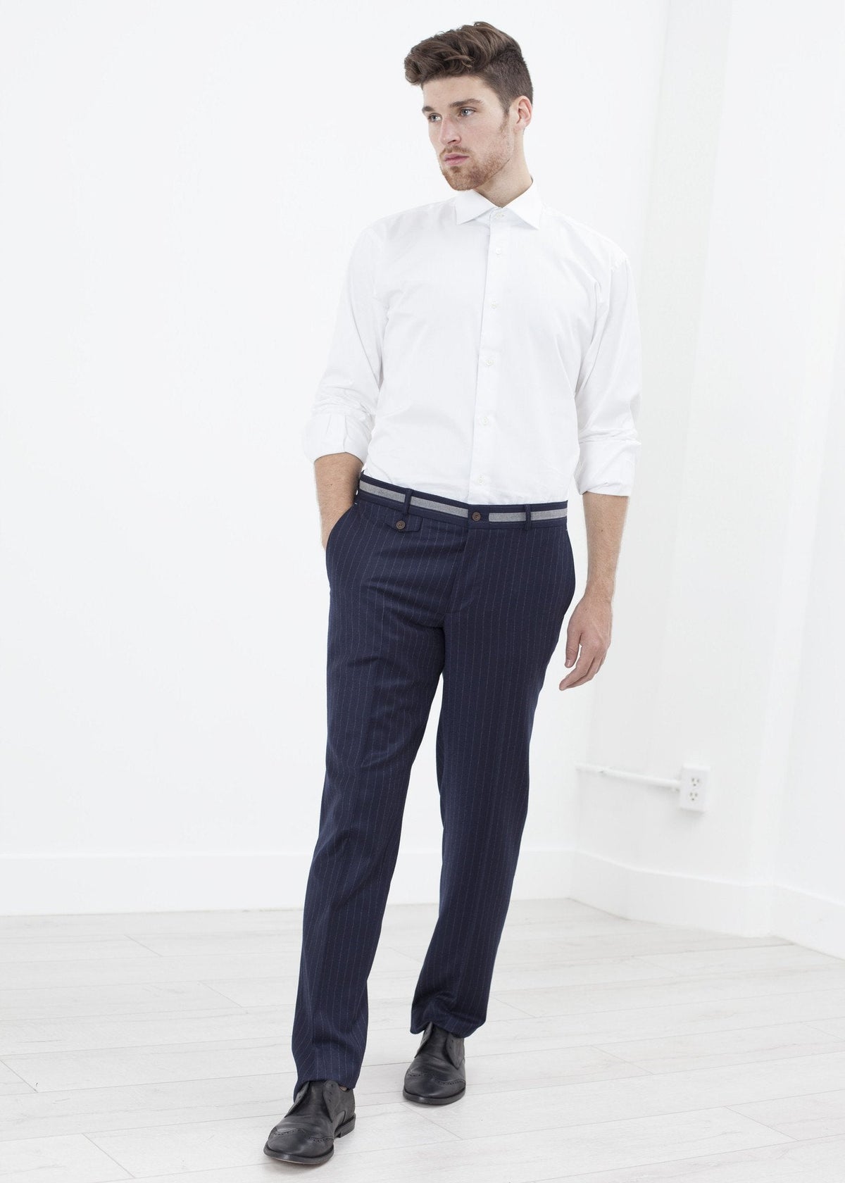 Men Regular Fit Formal Trouser