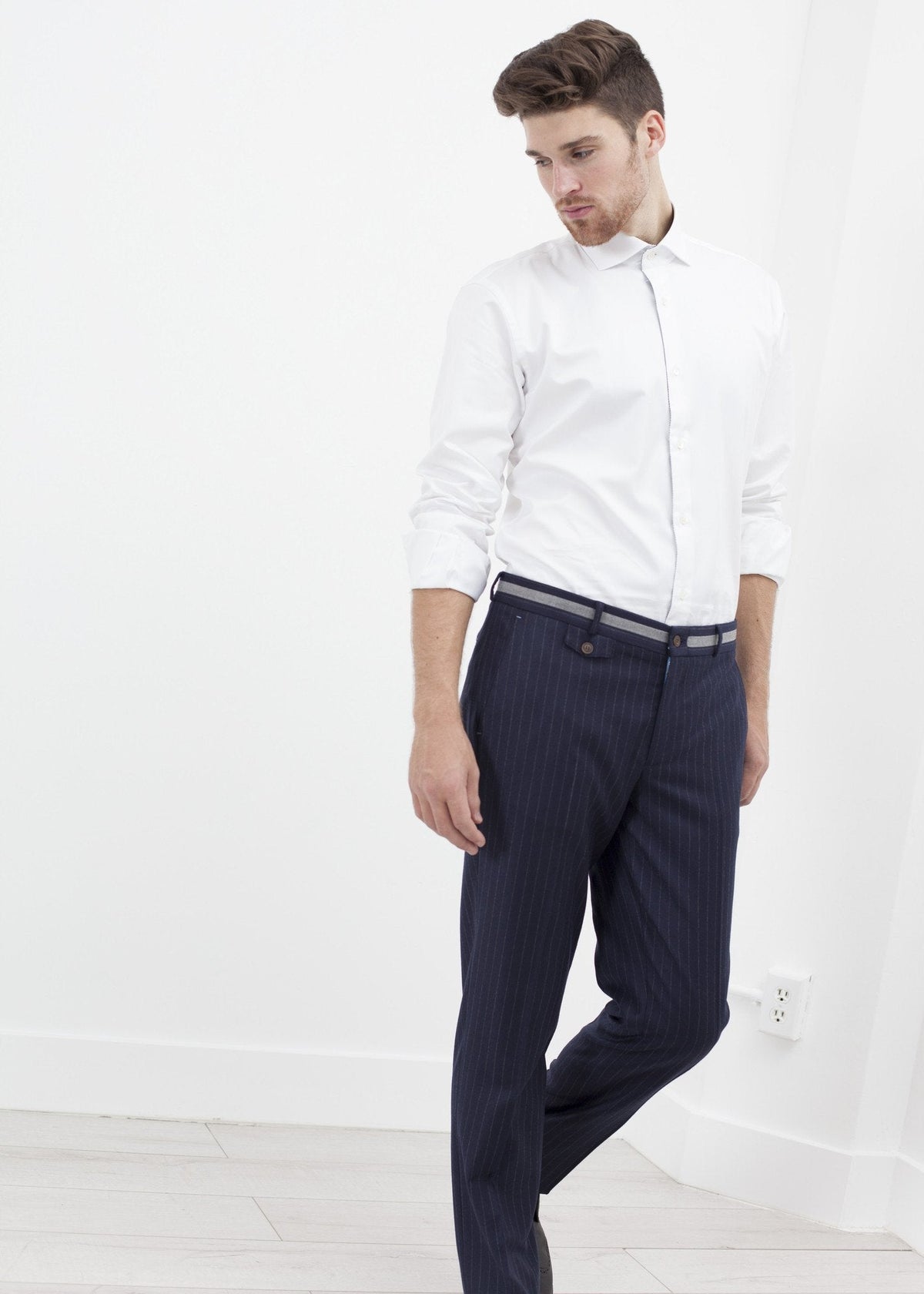 Men Regular Fit Formal Trouser