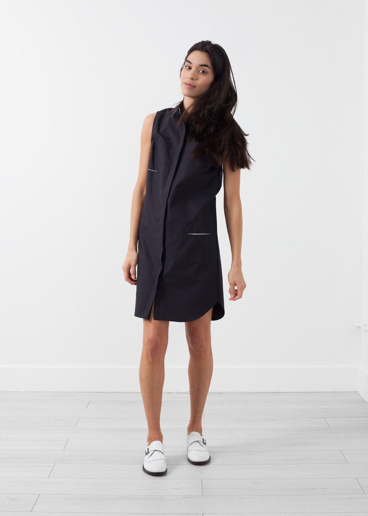 Sleeveless Hidden Pocket Dress