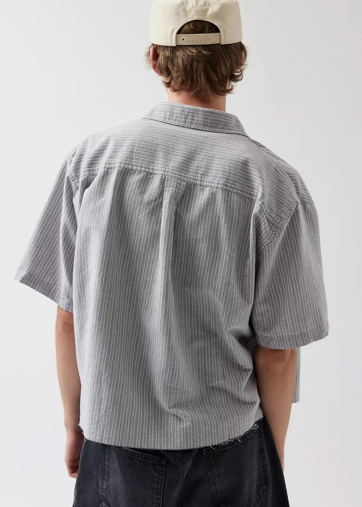 Stripe Relaxed-Fit Cotton Shirt